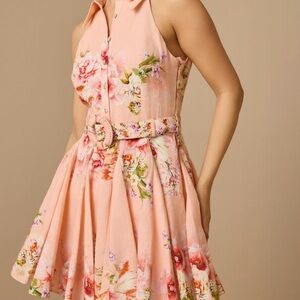 HEMANT & NANDITA Peach Floral dress